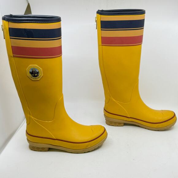 PENDLETON Women's National Park Tall Rain Boots in Yellow - Picture 2 of 14